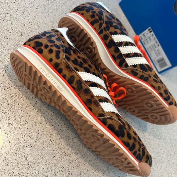Adidas SL 72 OG Leopard Print women's shoes size US 7 - Picture 4 of 8